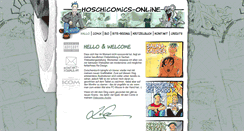 Desktop Screenshot of hoschicomics.de